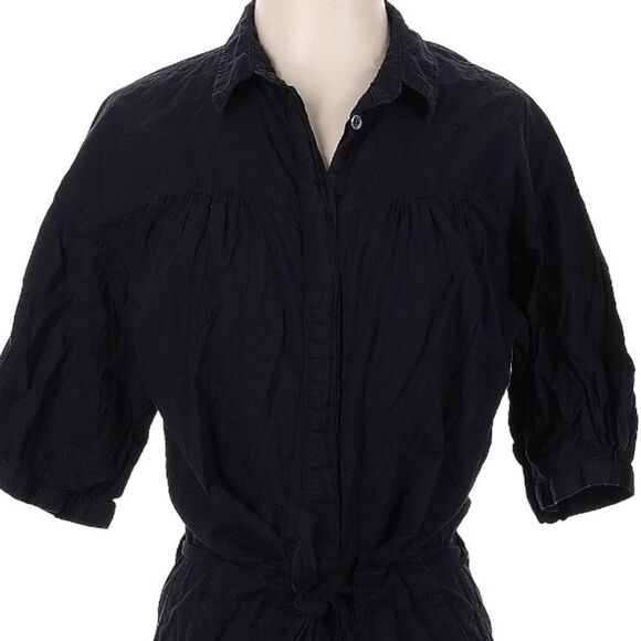 Xirena 100% Cotton Poplin Grady Romper Lightweight Relaxed Minimalist Size XS - Picture 3 of 9